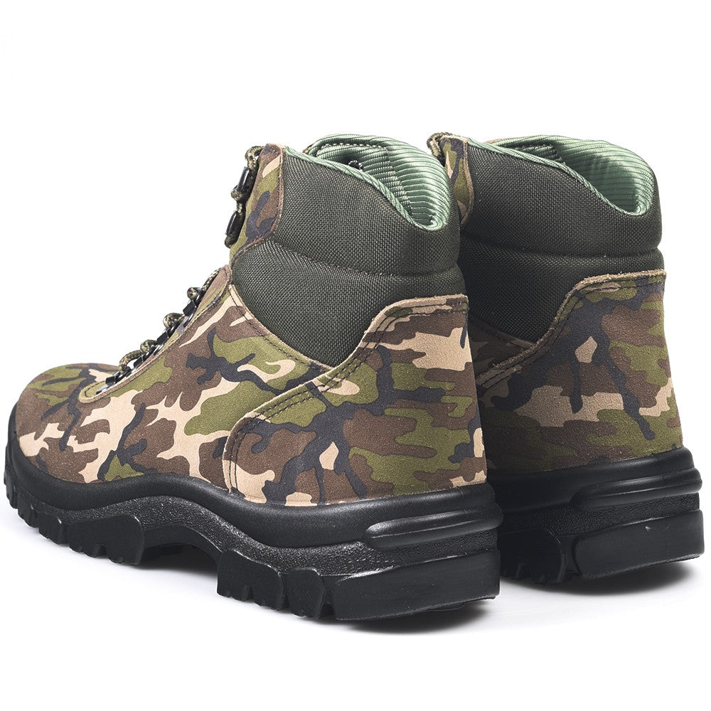 Botas de montaña y trekking Unisex Postigo Piel Camuflaje - imagen 5
