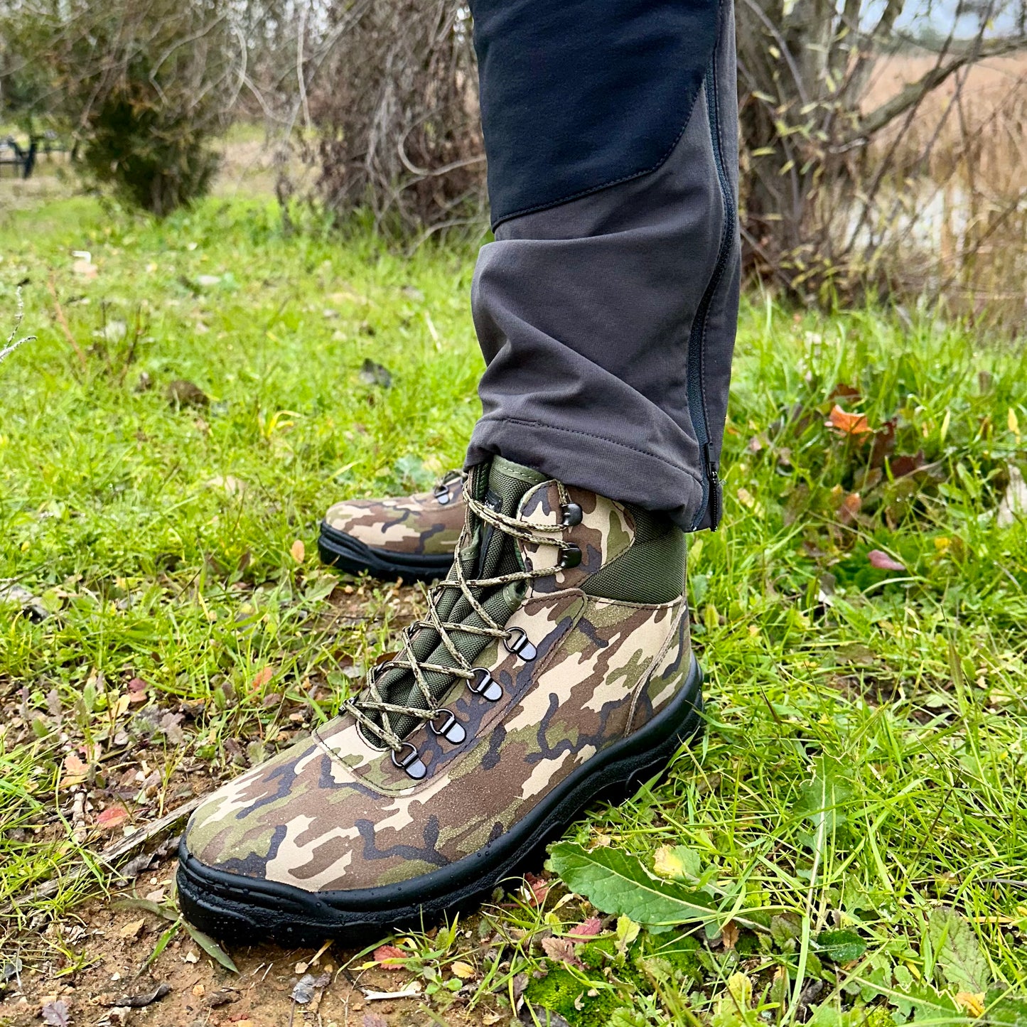 Botas de montaña y trekking Unisex Postigo Piel Camuflaje - imagen 8