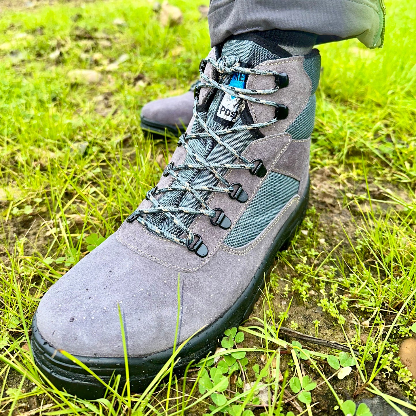 Botas de montaña y trekking Unisex Postigo Piel Cordura Gris - imagen 7