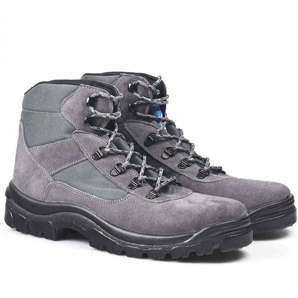 Botas de montaña y trekking Unisex Postigo Piel Cordura Gris - imagen 3