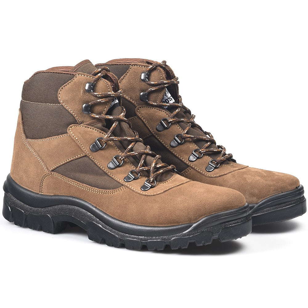 Botas de montaña y trekking Unisex Postigo Piel Cordura Marrón - imagen 3