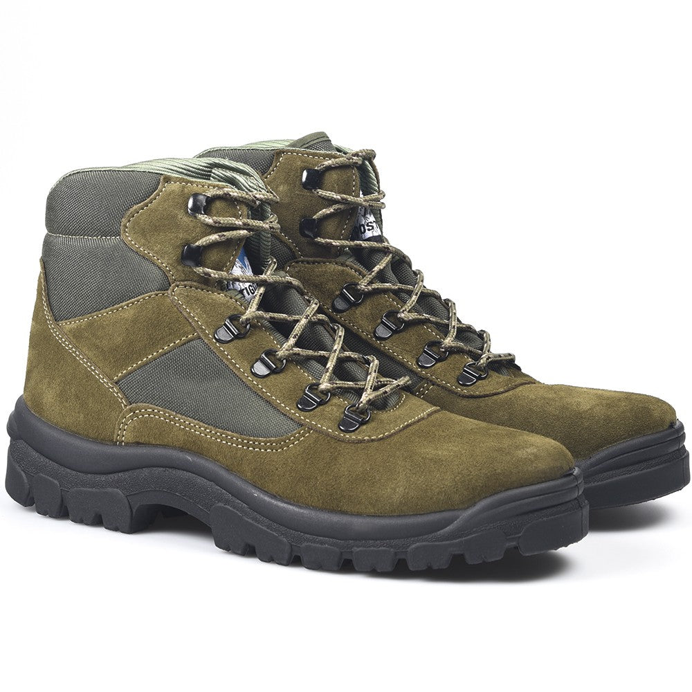 Botas de montaña y trekking Unisex Postigo Piel Cordura Verde - imagen 3
