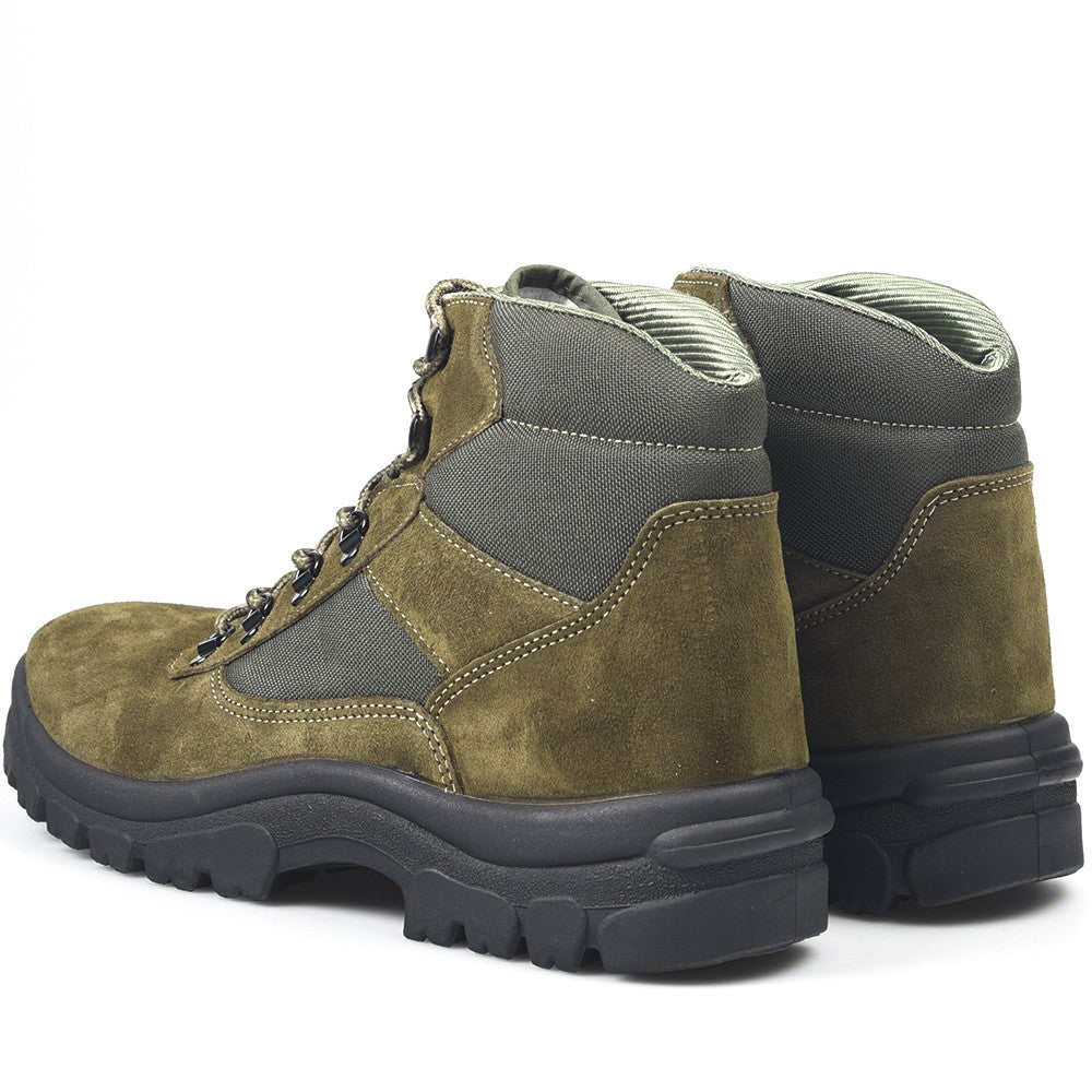 Botas de montaña y trekking Unisex Postigo Piel Cordura Verde - imagen 5