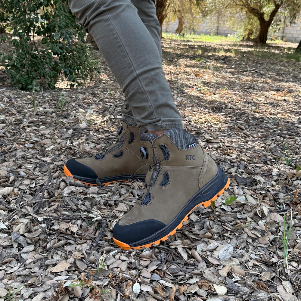 Botas de montaña y trekking Unisex RTC Hart Impermeables Norden 6 ATL VRNOA Marrón - imagen 8