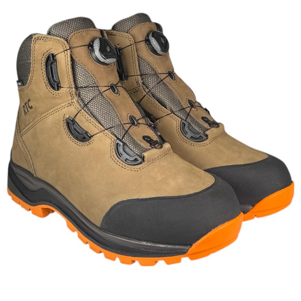Botas de montaña y trekking Unisex RTC Hart Impermeables Norden 6 ATL VRNOA Marrón - imagen 3