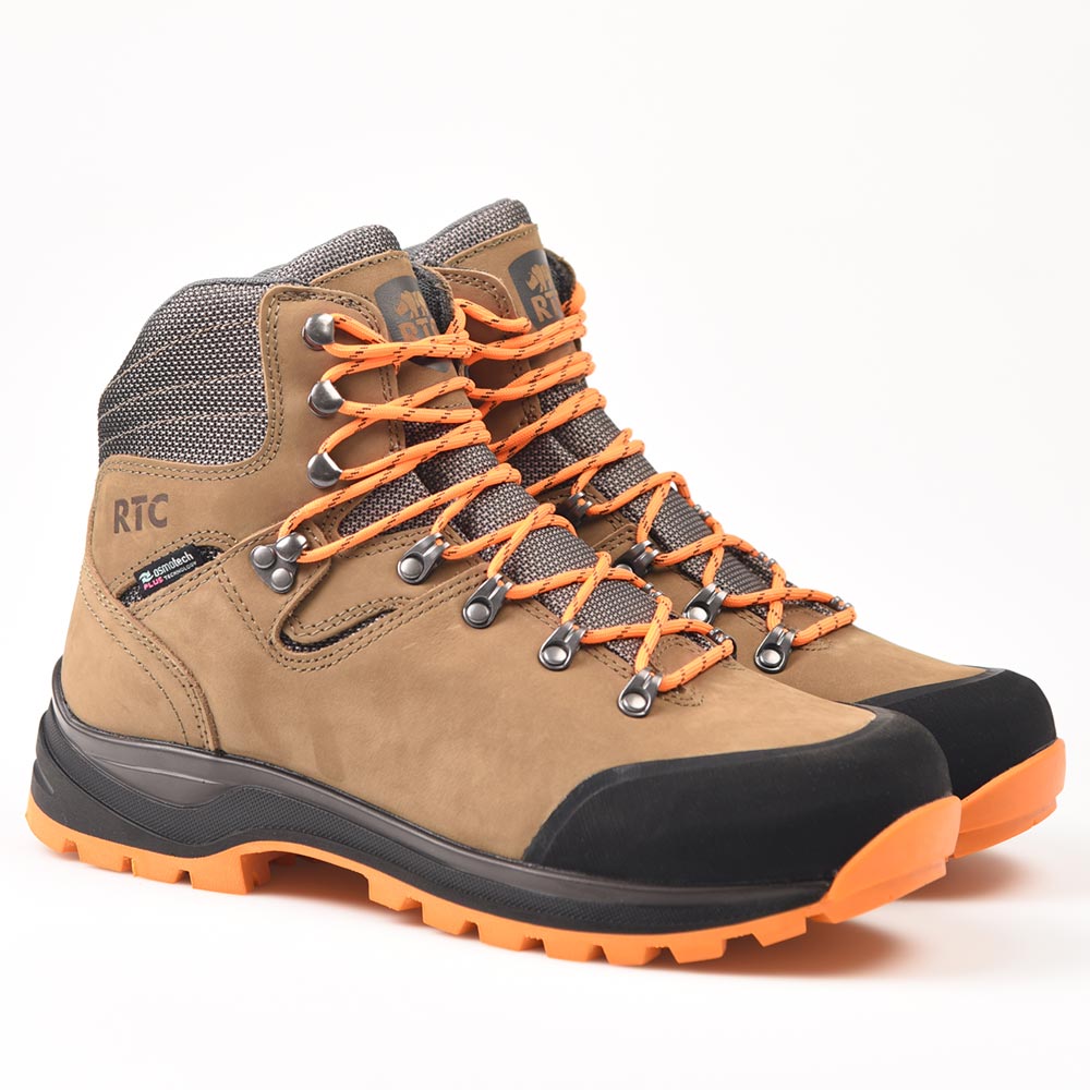 Botas de montaña y trekking Unisex RTC Hart Impermeables Norden 6 VRNO Marrón - imagen 3
