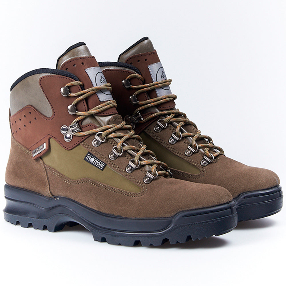 Botas de montaña y trekking Unisex Notton Impermeables 770 Kaki - imagen 2