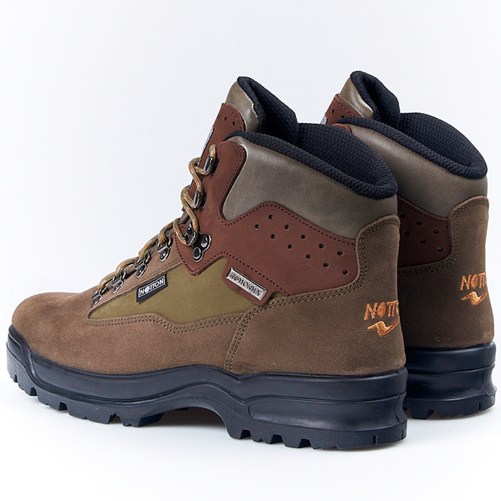 Botas de montaña y trekking Unisex Notton Impermeables 770 Kaki - imagen 3