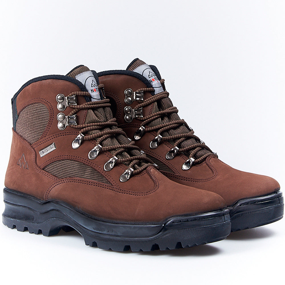 Botas de montaña y trekking Unisex Notton Impermeables 791 Marrón - imagen 2