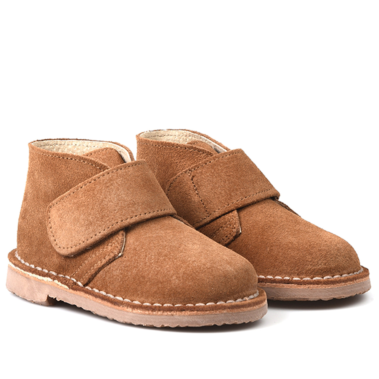Botas Pisamierdas Infantil Camel Velcro - imagen 2