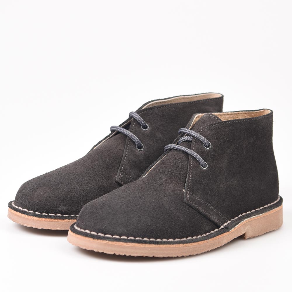Botas Pisamierdas Infantil Gris Cordón - imagen 3