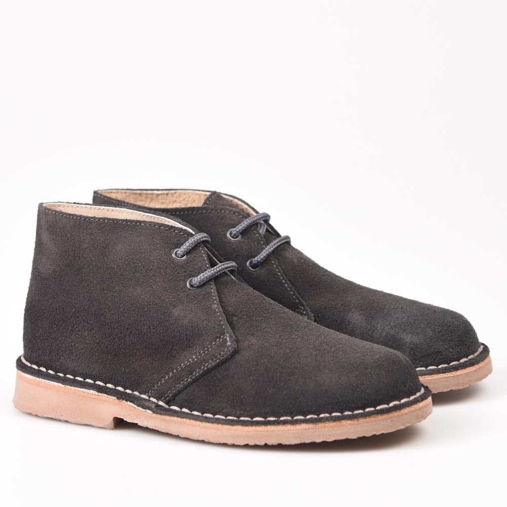 Botas Pisamierdas Infantil Gris Cordón - imagen 2