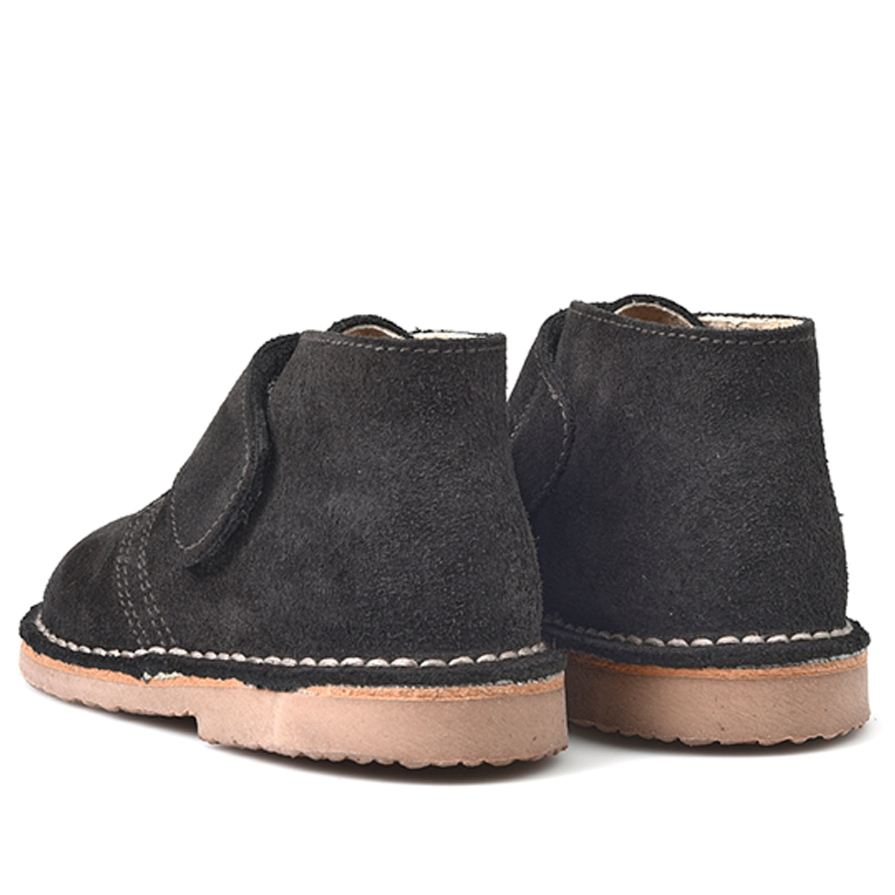 Botas Pisamierdas Infantil Gris Velcro - imagen 4