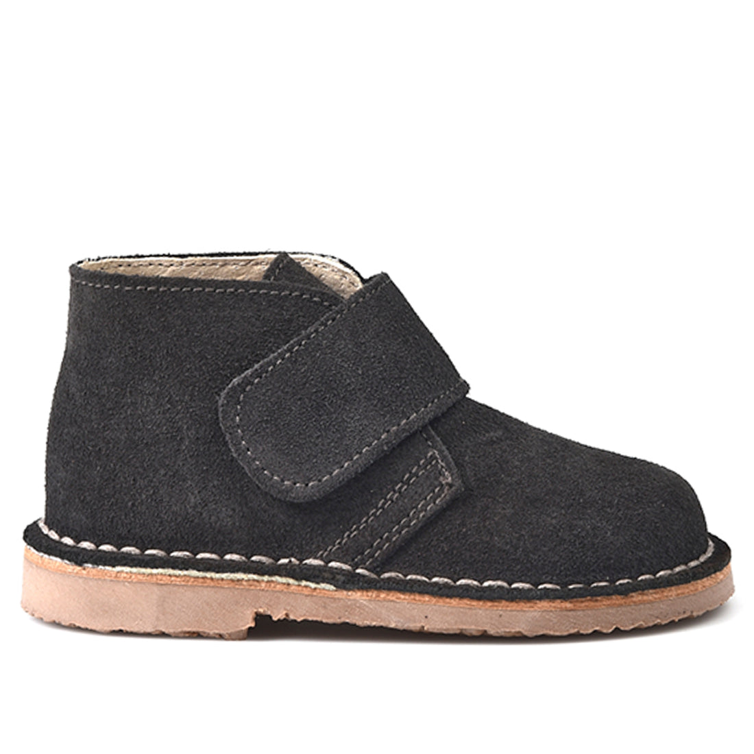 Botas Pisamierdas Infantil Gris Velcro - imagen 1
