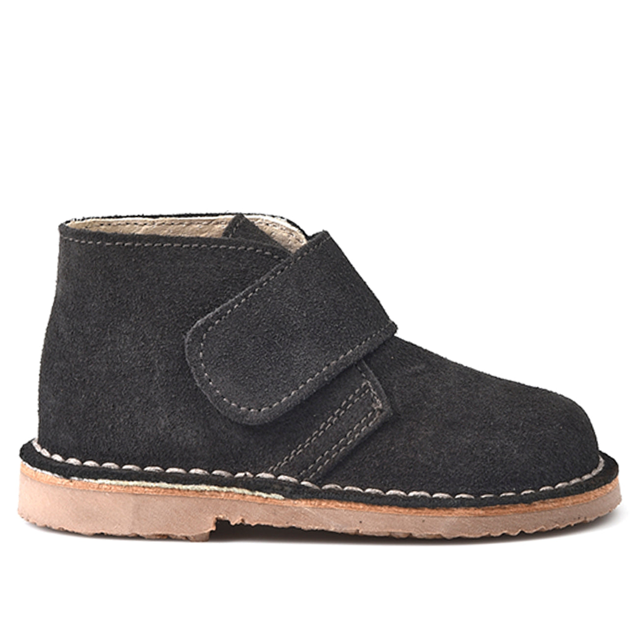Botas Pisamierdas Infantil Gris Velcro - imagen 1
