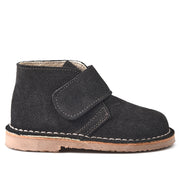 Botas Pisamierdas Infantil Gris Velcro