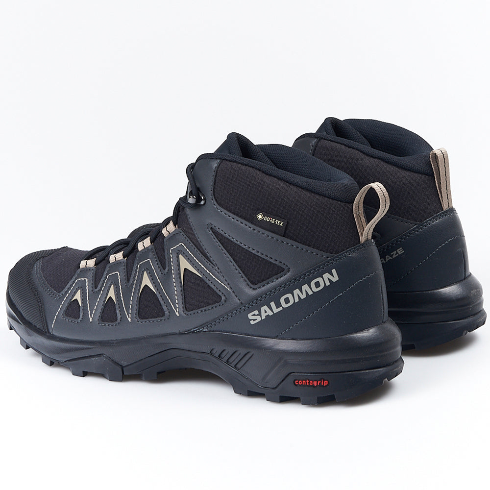Botas de montaña y trekking Hombre Salomon X Braze Mid GTX L47174800 Negro - imagen 5