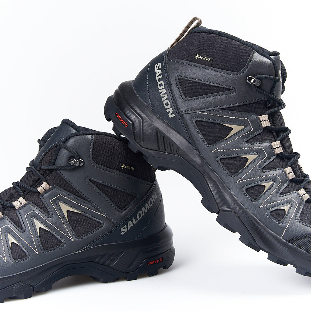 Botas de montaña y trekking Hombre Salomon X Braze Mid GTX L47174800 Negro - imagen 3
