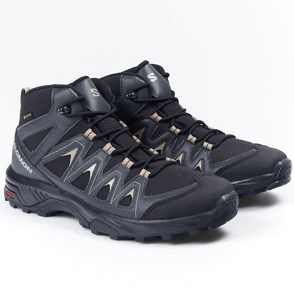 Botas de montaña y trekking Hombre Salomon X Braze Mid GTX L47174800 Negro - imagen 2