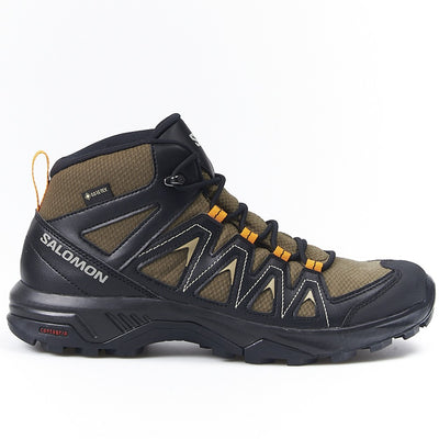 Botas de montaña y trekking Hombre Salomon X Braze Mid GTX L47181000 Verde
