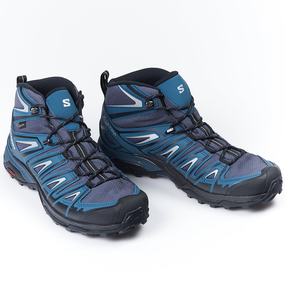 Botas de montaña y trekking Hombre Salomon X Ultra Pioneer MID GTX L47196400 Azul - imagen 3