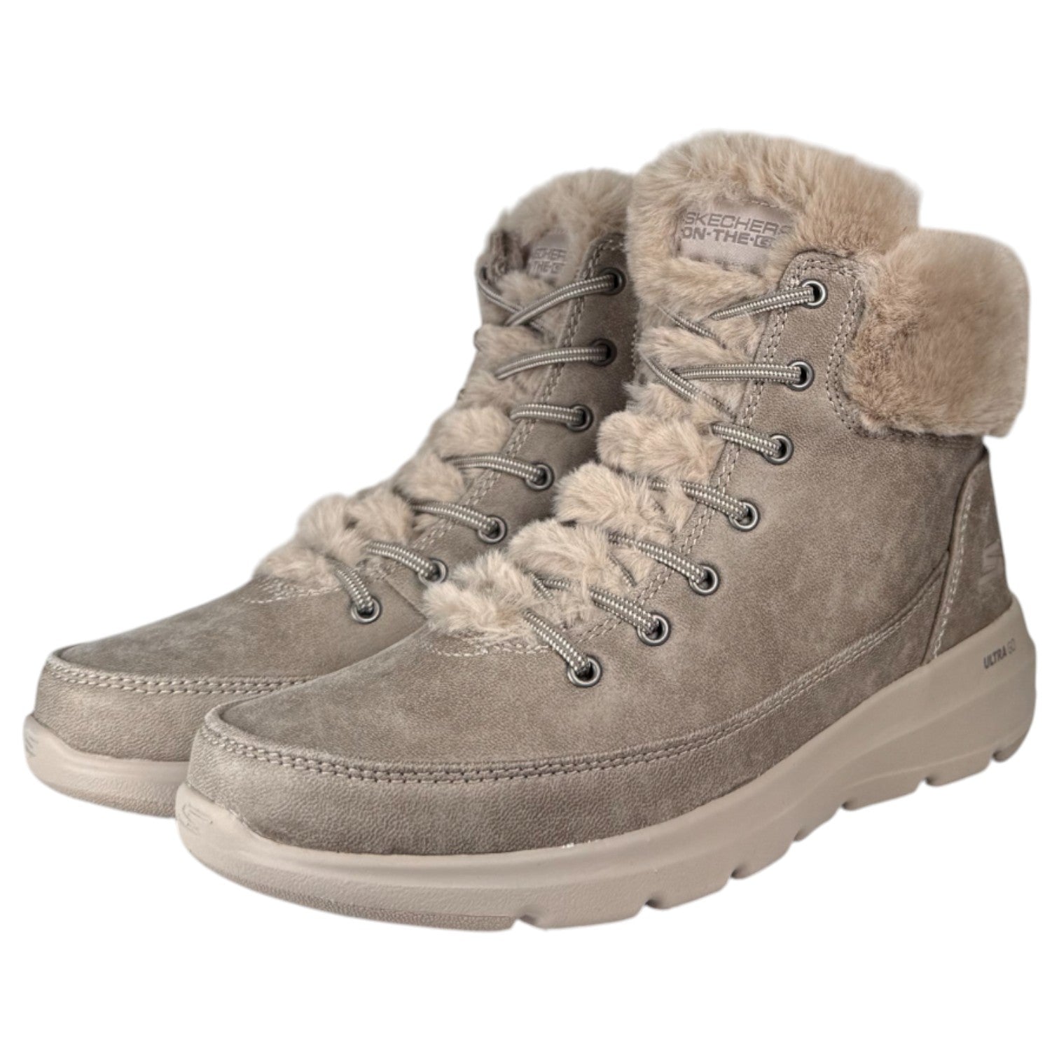 Botas Skechers On-the-GO Glacial Ultra - Wonderland 144202 Taupe - imagen 3