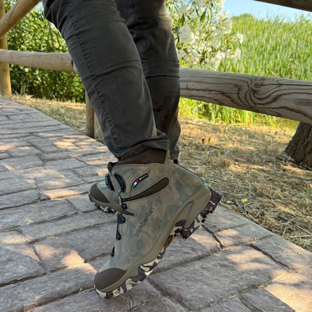 Botas de montaña y trekking Hombre Zamberlan Leopard 4013 GTX RR BOA Camuflaje - imagen 6