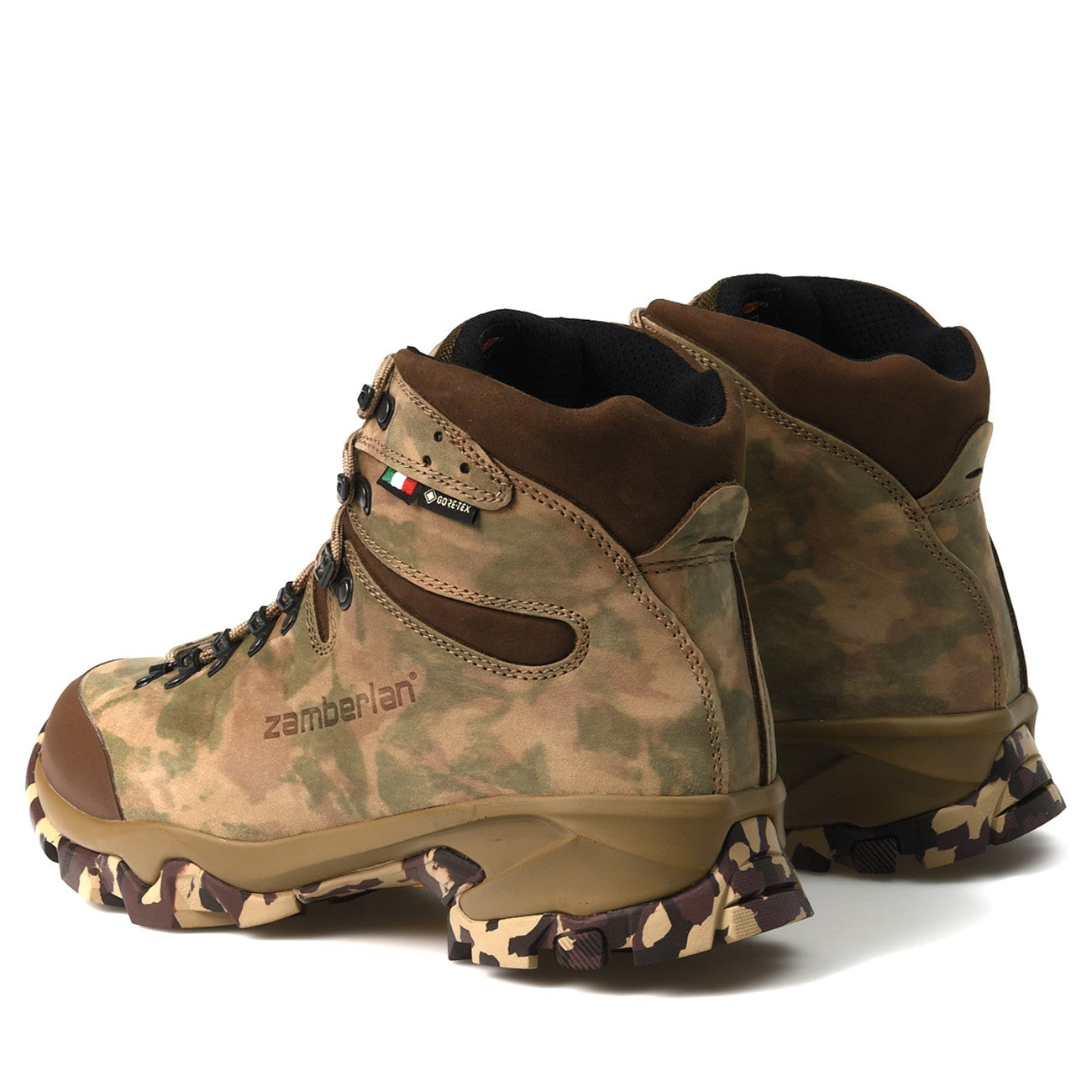 Botas de montaña y caza Hombre Zamberlan Leopard 1213 GTX RR WL Camuflaje - imagen 11