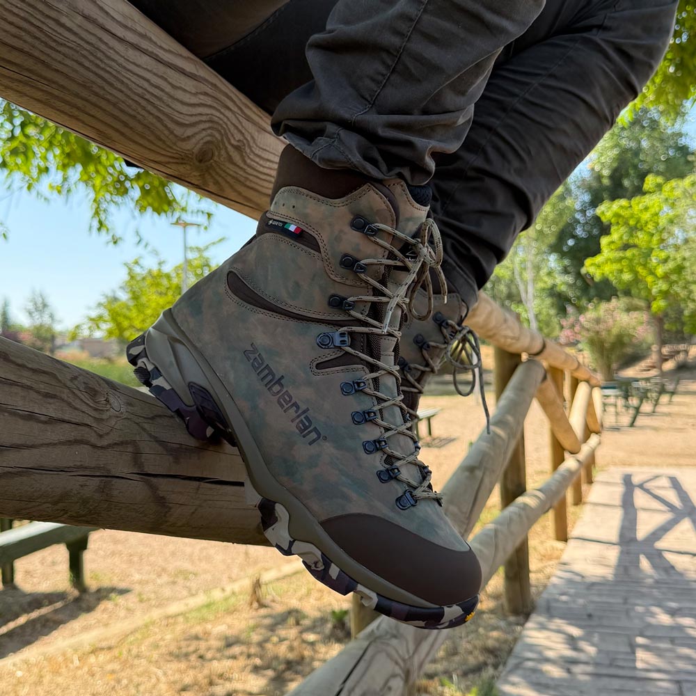 Botas de montaña y caza Hombre Zamberlan Lynx Mid 1214 GTX RR WL Camuflaje - imagen 2