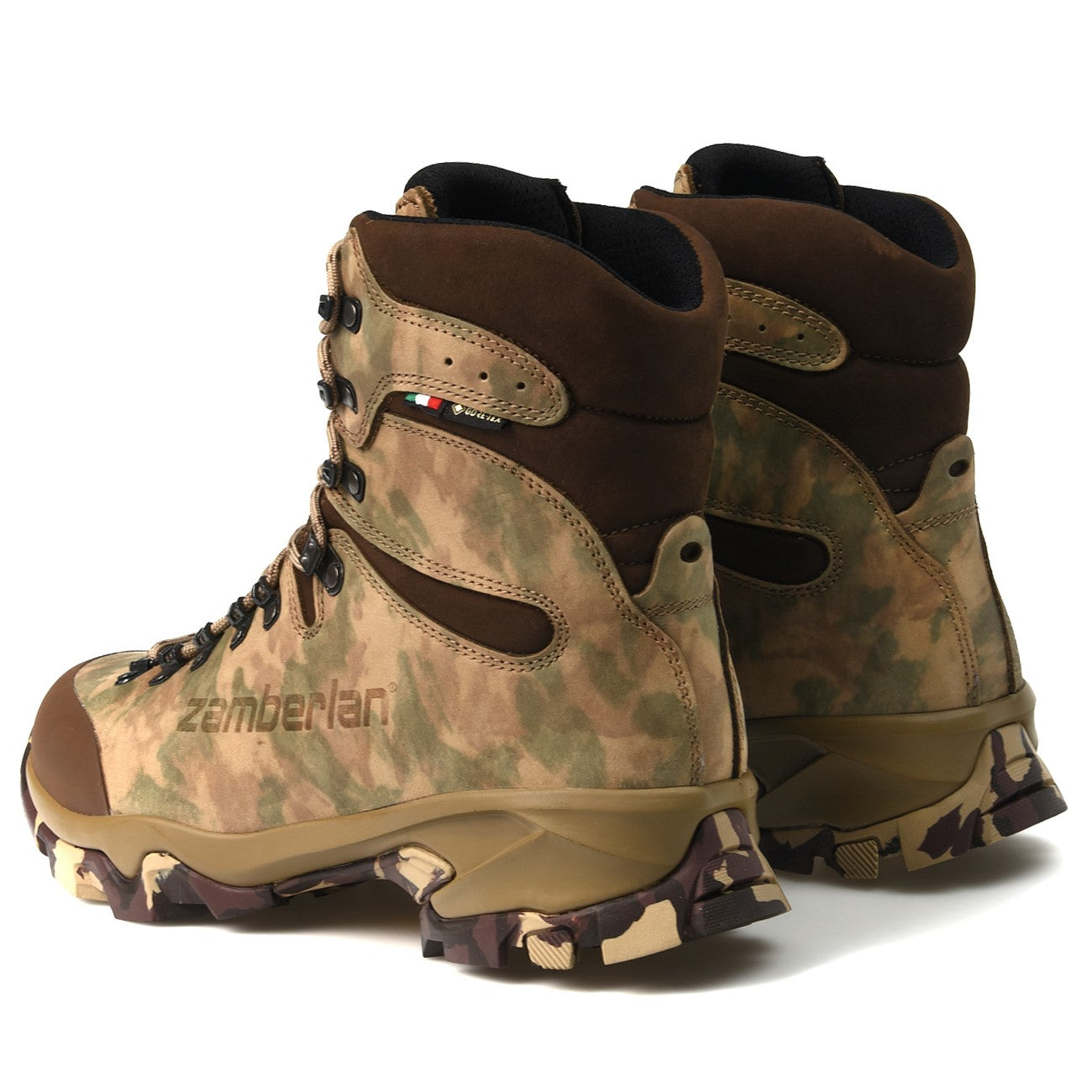 Botas de montaña y caza Hombre Zamberlan Lynx Mid 1214 GTX RR WL Camuflaje - imagen 10