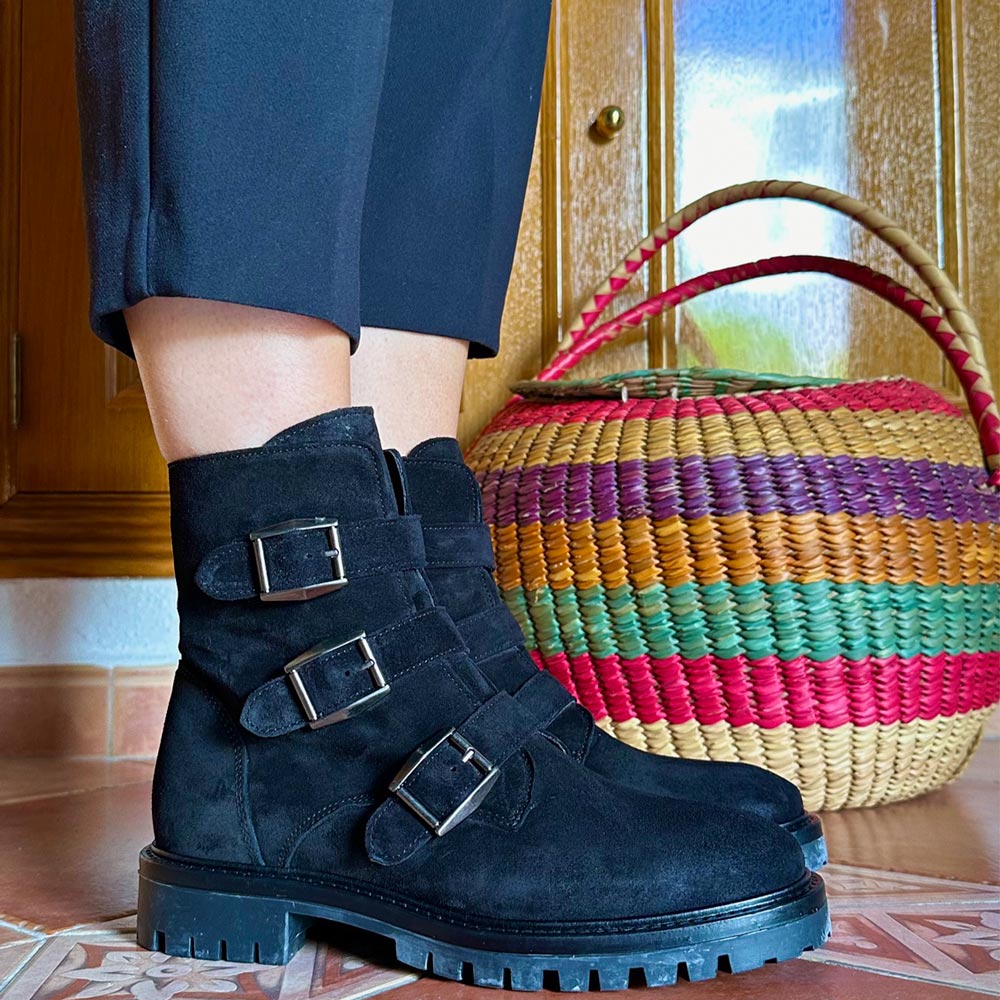 Botines Alpe Hebillas 52091105 Negro - imagen 2
