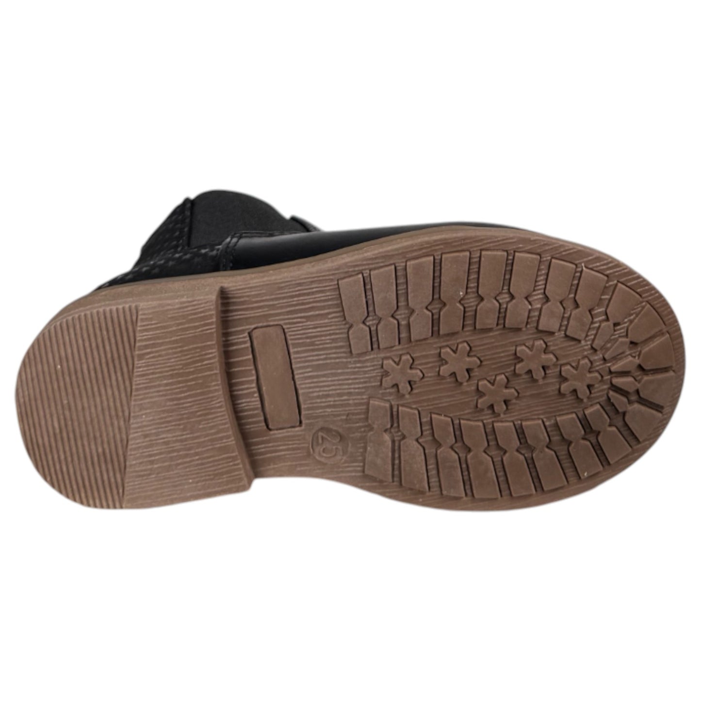Botines Bubble Kids Elástico Glitter C1548 Negro - imagen 5