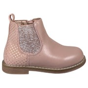 Botines Bubble Kids Elástico Glitter C1548 Rosa