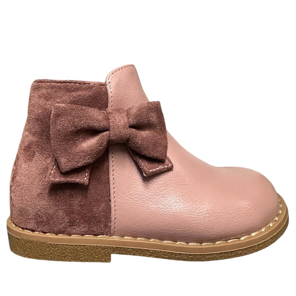 Botines Bubble Kids Lazo C783 Rosa - imagen 1