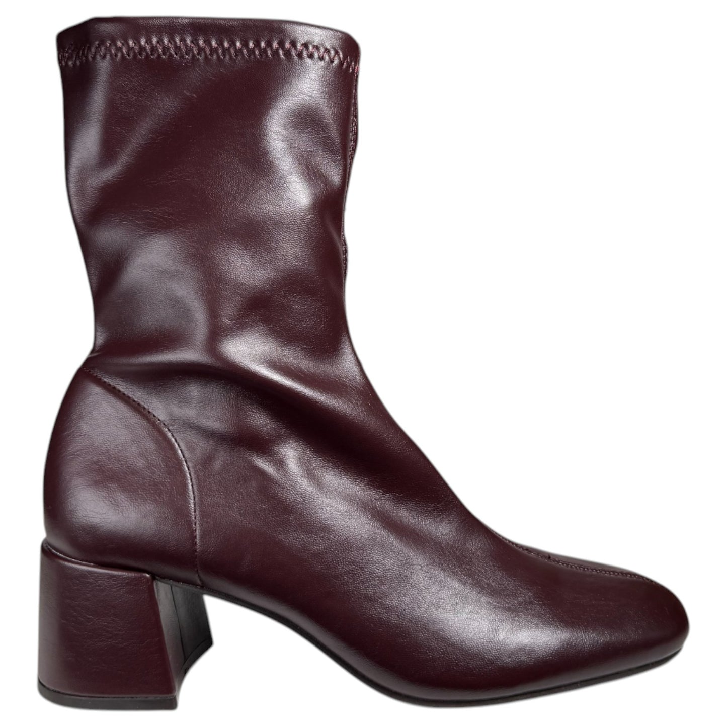 Botines Corina Caña Elástica M5885 Burdeos - imagen 1
