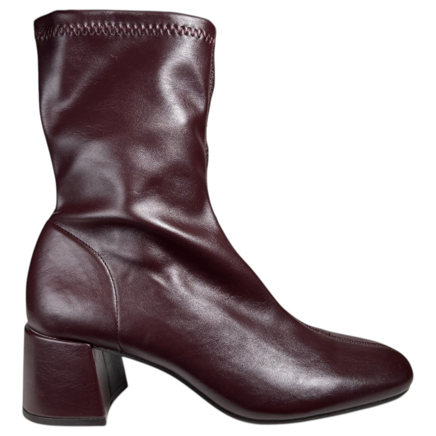 Botines Corina Caña Elástica M5885 Burdeos - imagen 1