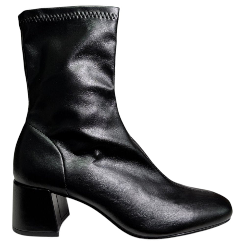 Botines Corina Caña Elástica M5885 Negro - imagen 1