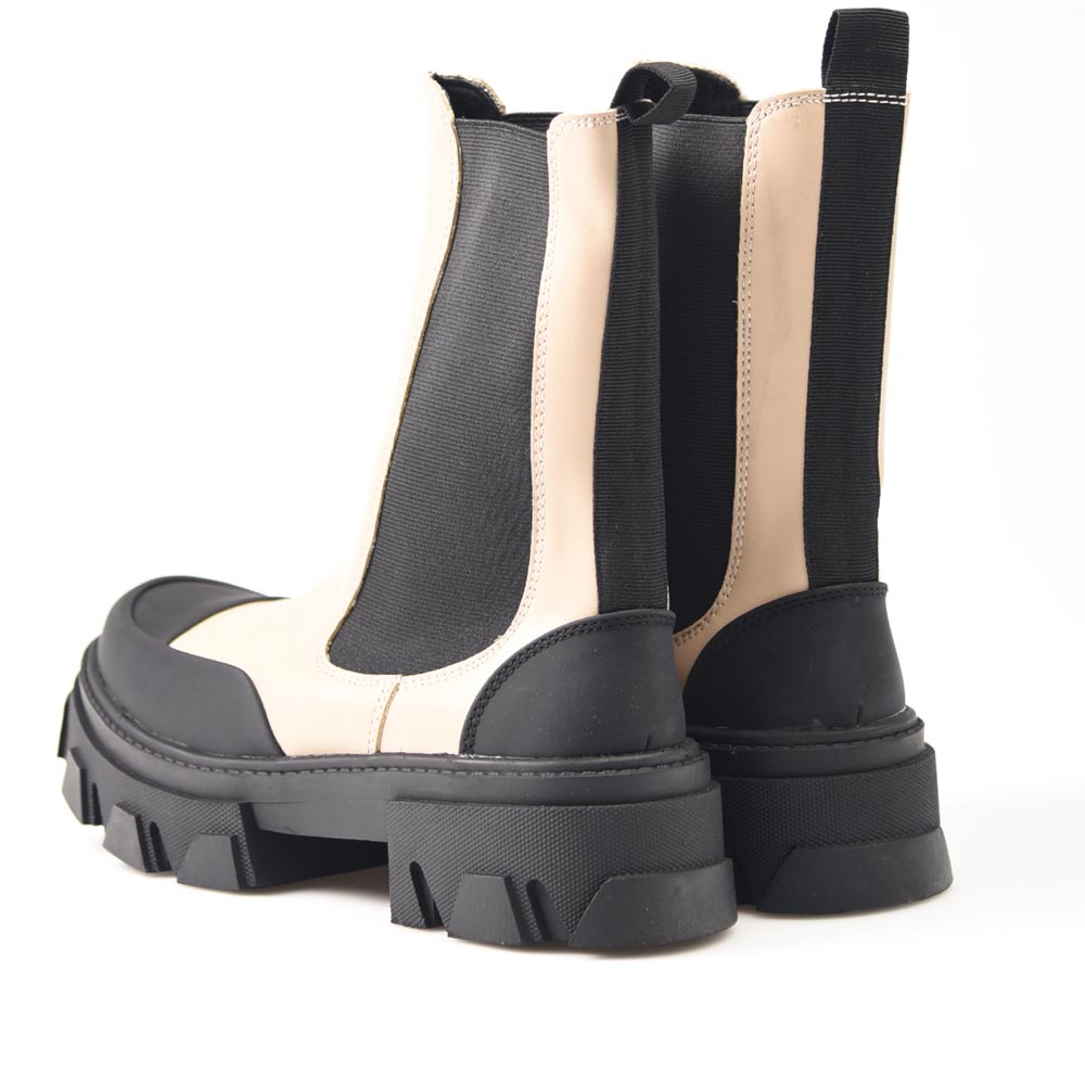 Botines Corina Chelsea Piso Track M2734 Crudo - imagen 4