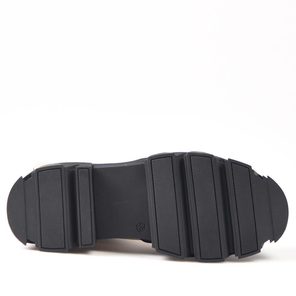 Botines Corina Chelsea Piso Track M2734 Crudo - imagen 5