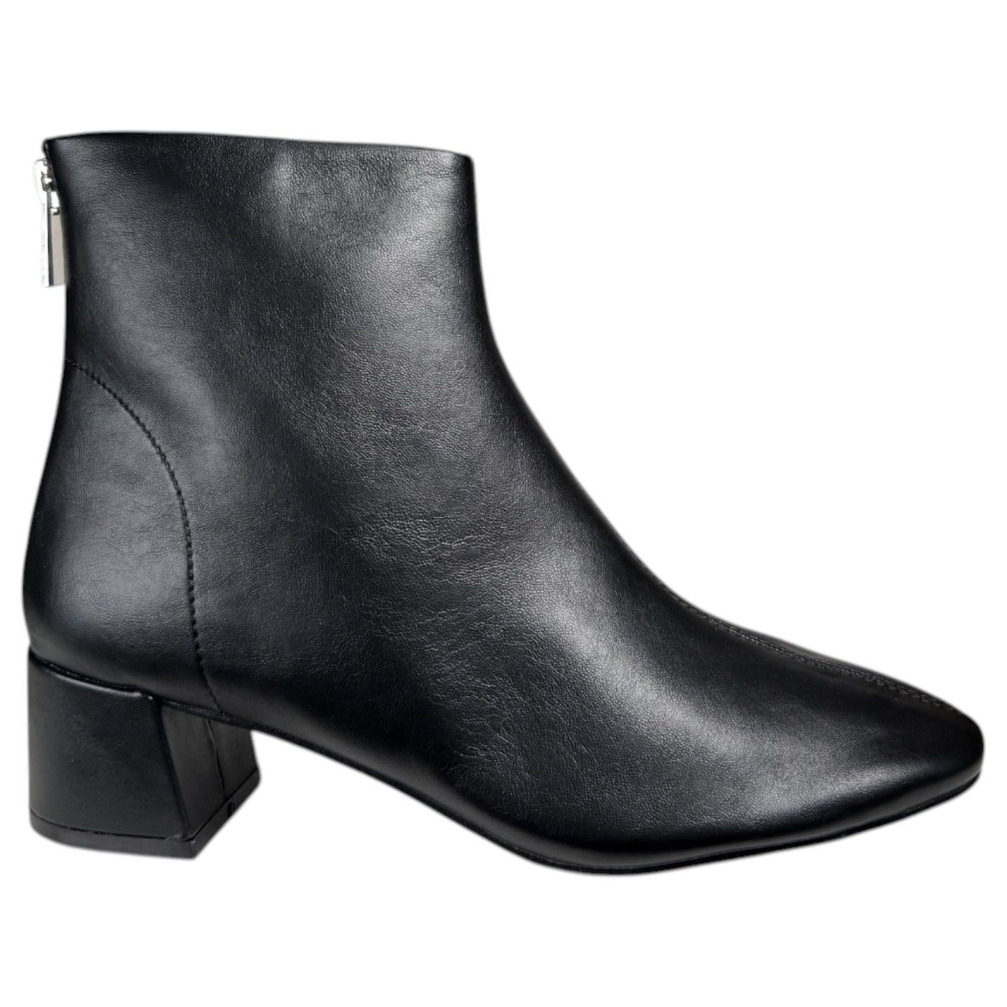 Botines Corina Cremallera Trasera M5870 Negro - imagen 1