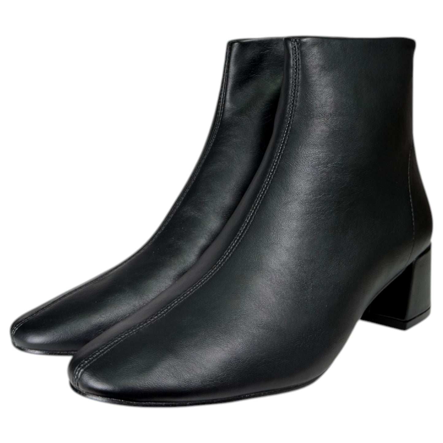 Botines Corina Cremallera Trasera M5870 Negro - imagen 4