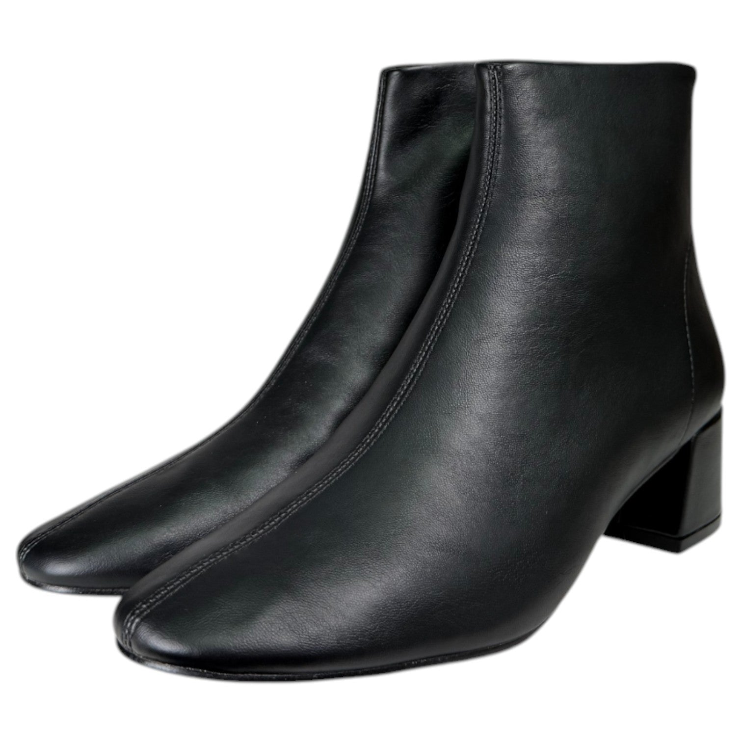 Botines Corina Cremallera Trasera M5870 Negro - imagen 4