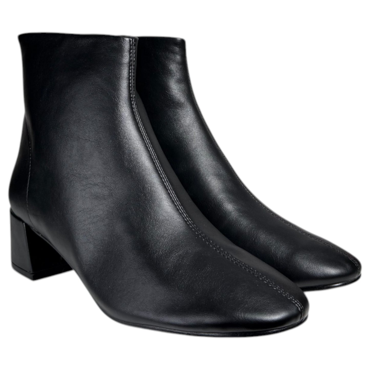 Botines Corina Cremallera Trasera M5870 Negro - imagen 3