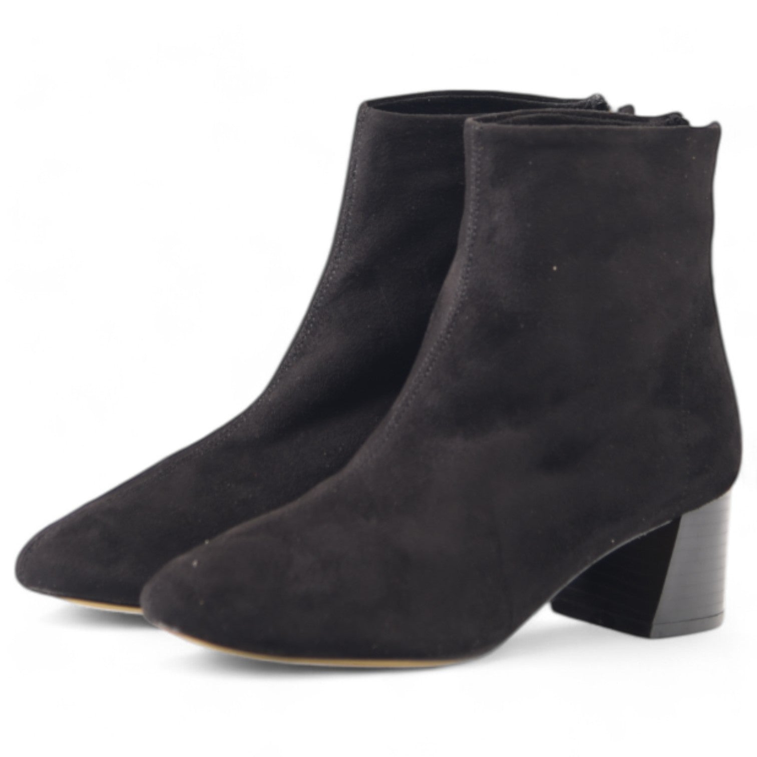 Botines Corina Medio Tacón M3850 Negro - imagen 3