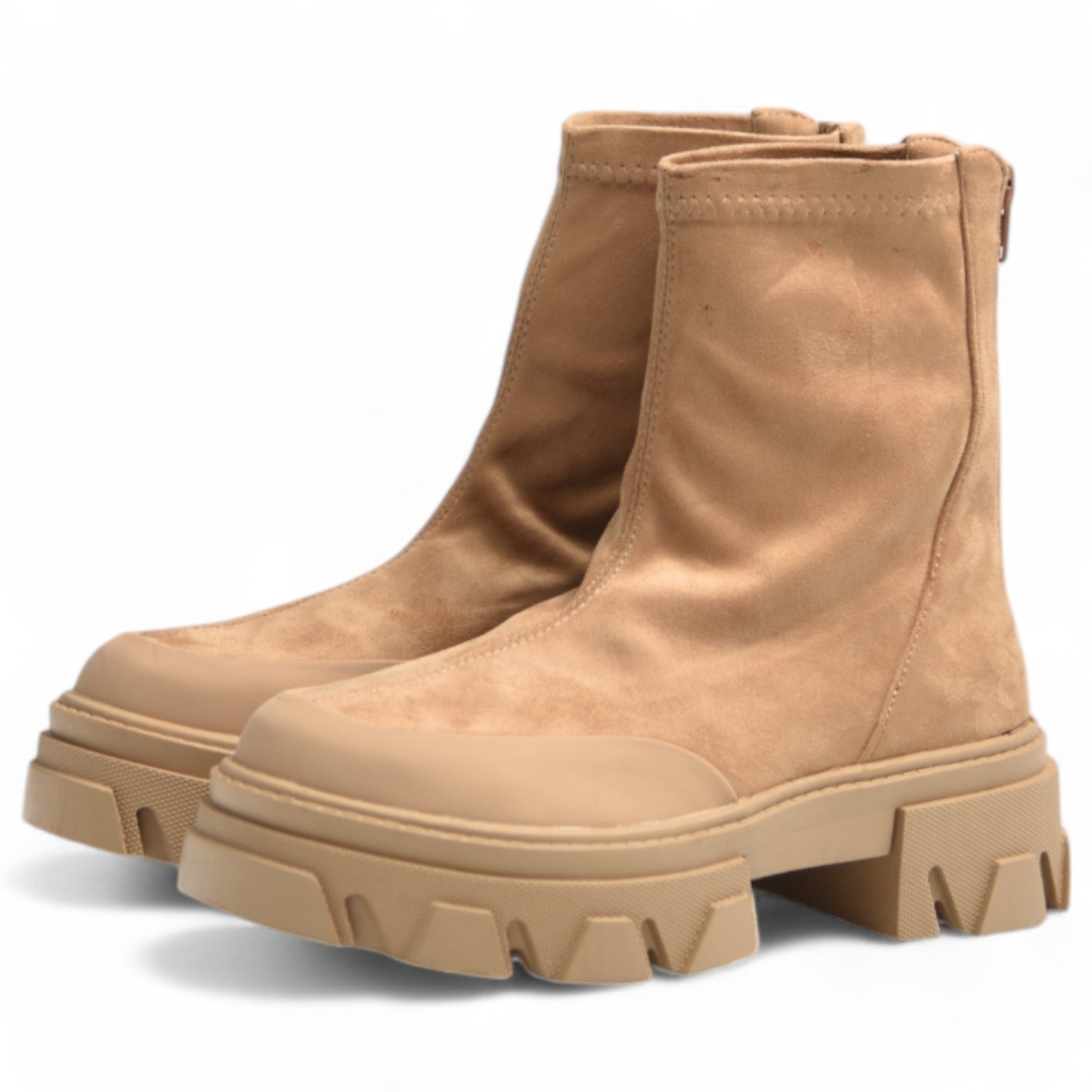 Botines Corina Piso Track M2732 Camel - imagen 3