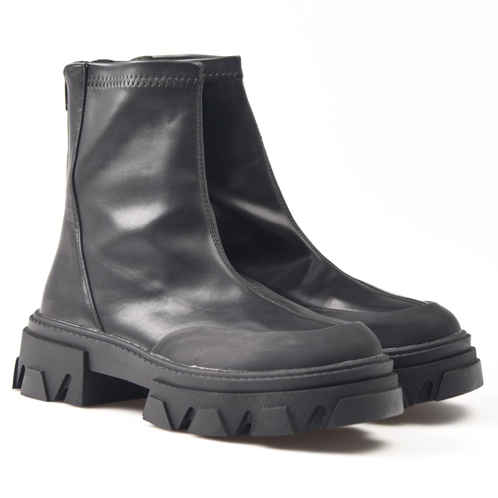 Botines Corina Piso Track M2732 Negro - imagen 2