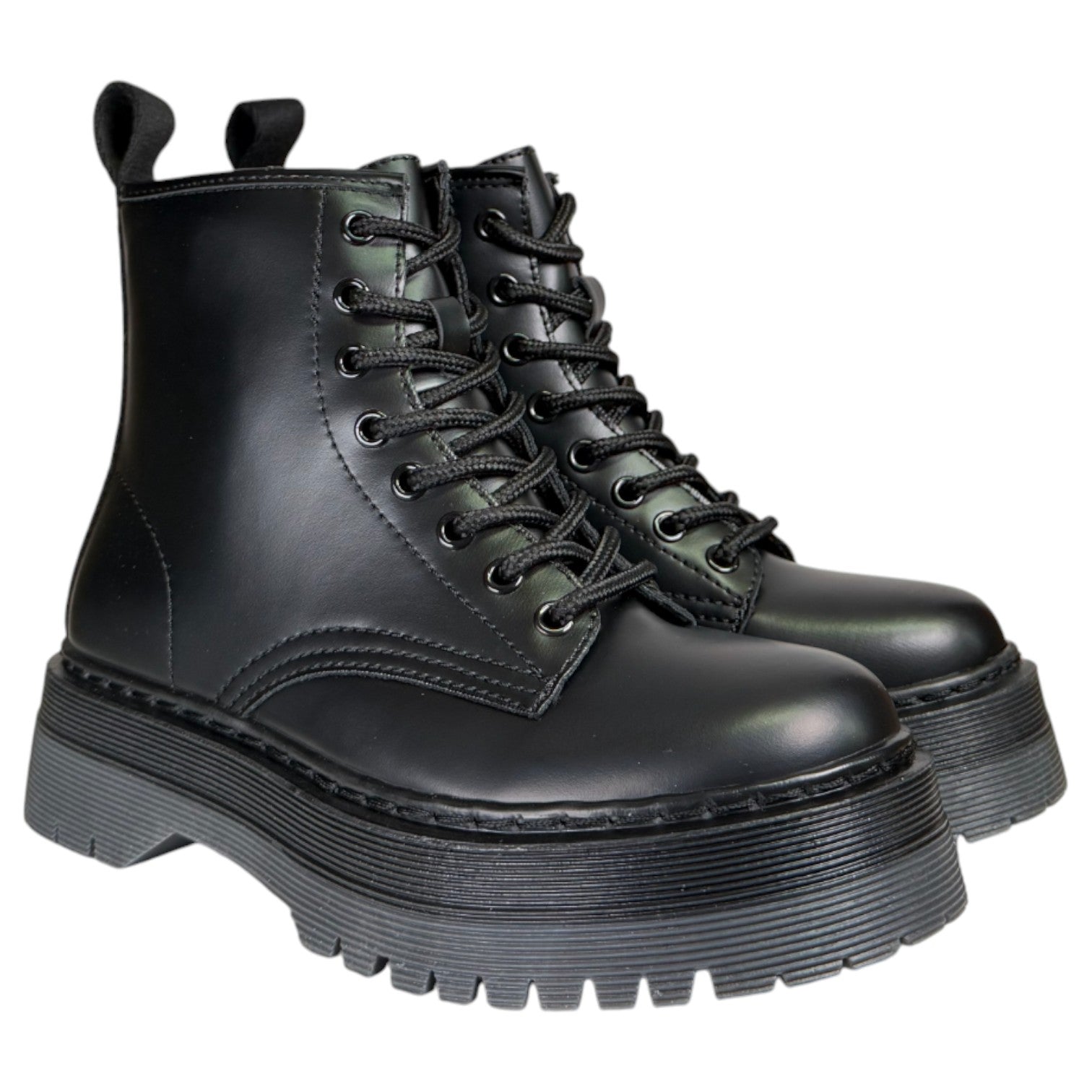 Botines Corina Plataforma M5860 Negro - imagen 2