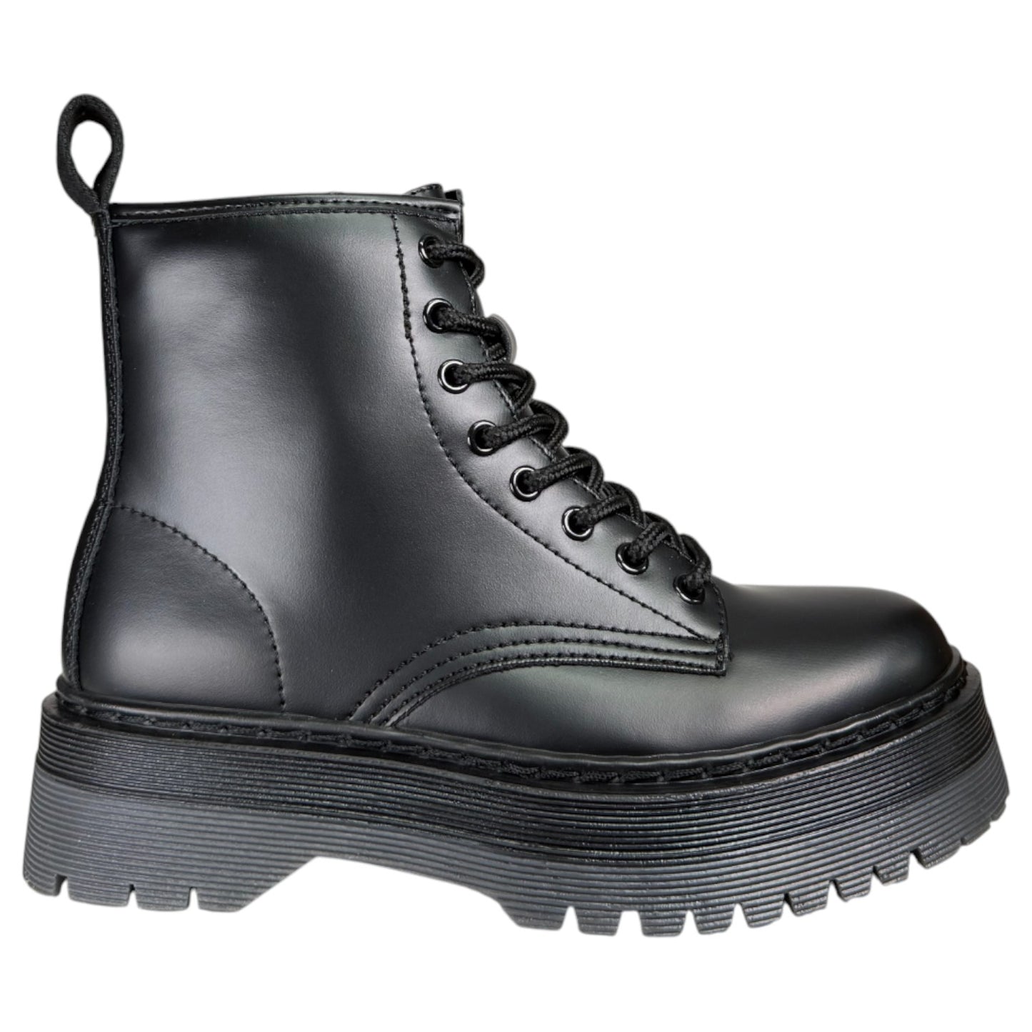 Botines Corina Plataforma M5860 Negro - imagen 1
