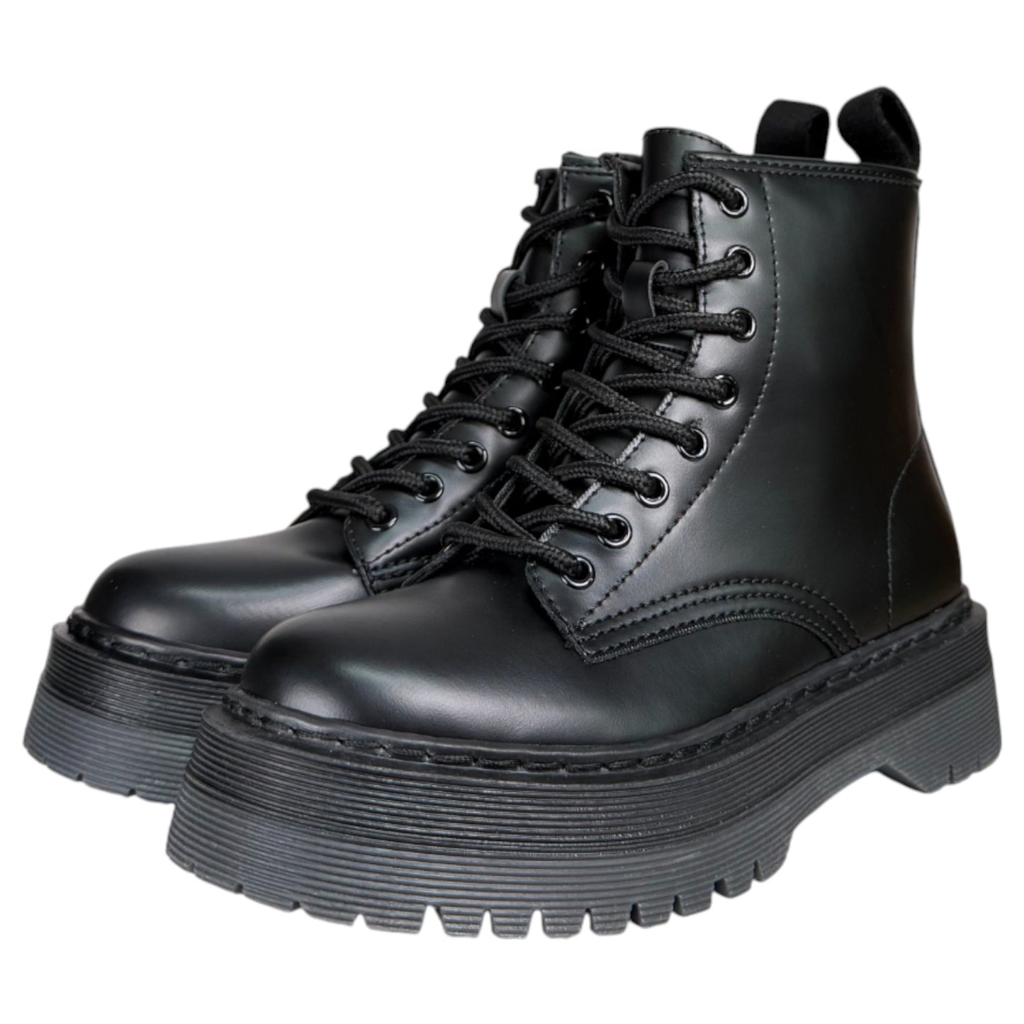 Botines Corina Plataforma M5860 Negro - imagen 3