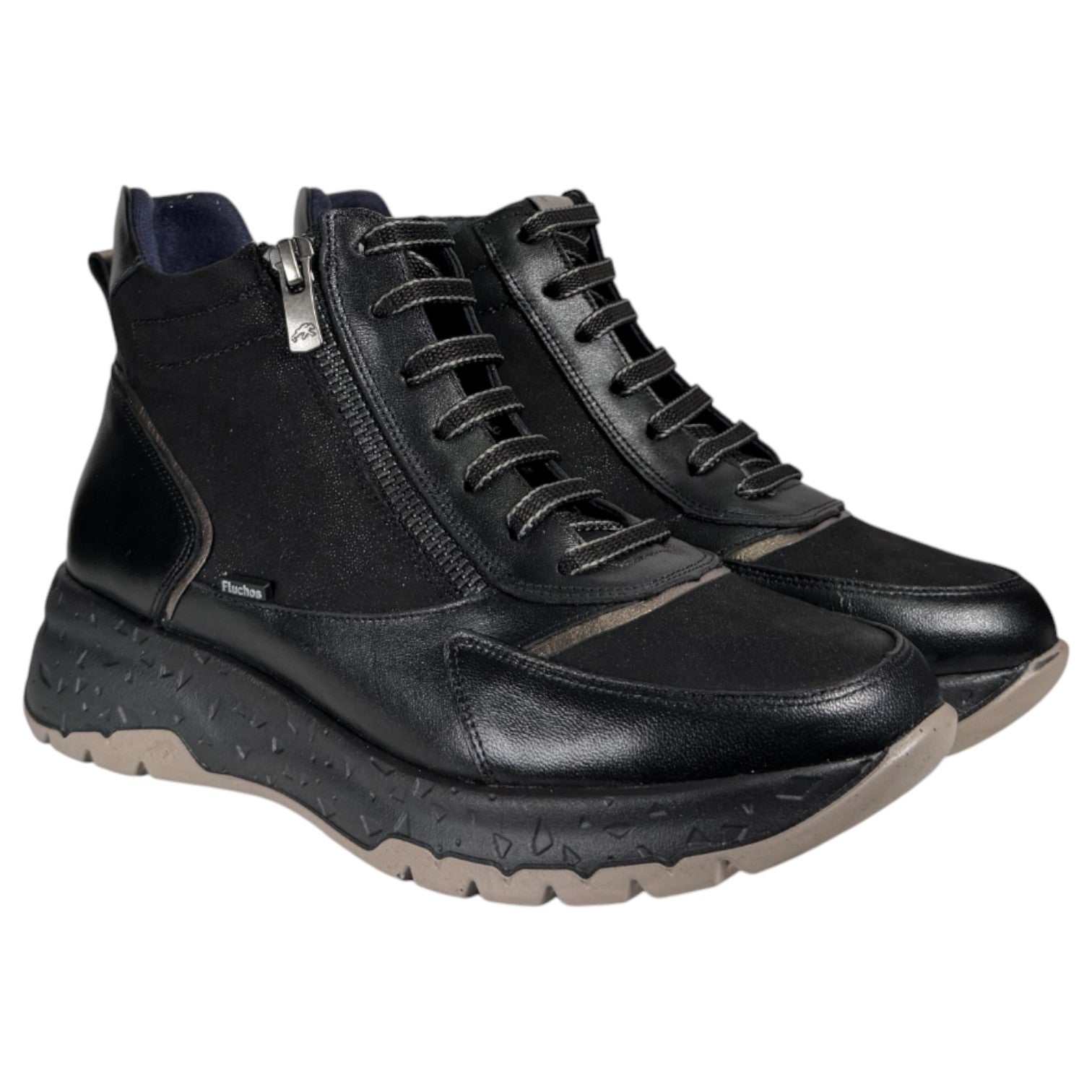 Botines Fluchos Nexus F2311 Negro - imagen 2